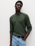 Pure Cotton 2-Tone Waffle Sweatshirt