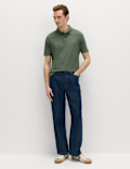 Pure Cotton Jersey Polo Shirt