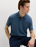 Pure Cotton Jersey Polo Shirt