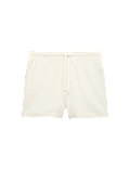 Boucl&eacute; Cotton Rich Shorts