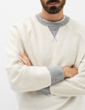 Cotton Rich Crew Neck Sweatshirt