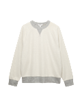 Cotton Rich Crew Neck Sweatshirt