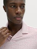 Relaxed Fit Pure Cotton Pique Polo Shirt