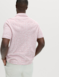 Relaxed Fit Pure Cotton Pique Polo Shirt