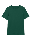 Pure Cotton Crew Neck T-Shirt