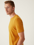 Pure Cotton Crew Neck T-Shirt
