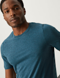 Pure Cotton Crew Neck T-Shirt