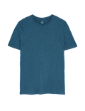 Pure Cotton Crew Neck T-Shirt