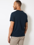 Pure Cotton V-Neck T-Shirt