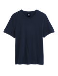 Pure Cotton V-Neck T-Shirt