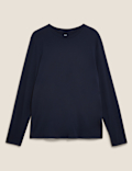 Pure Cotton Long Sleeve T-Shirt