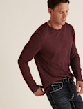 Pure Cotton Long Sleeve T-Shirt