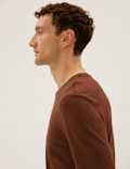 Pure Cotton Long Sleeve T-Shirt