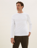 Pure Cotton Long Sleeve T-Shirt