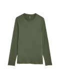 Pure Cotton Long Sleeve T-Shirt