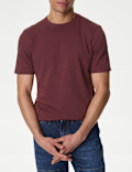 Regular Fit Pure Cotton Crew Neck T-Shirt