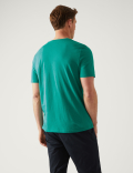 Regular Fit Pure Cotton Crew Neck T-Shirt