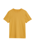 Regular Fit Pure Cotton Crew Neck T-Shirt