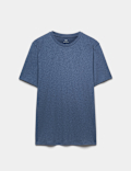 Pure Cotton Regular Fit Crew Neck T-Shirt