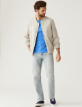 Regular Fit Pure Cotton Crew Neck T-Shirt