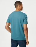 Regular Fit Pure Cotton Crew Neck T-Shirt
