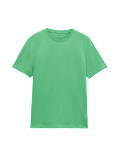 Pure Cotton Regular Fit Crew Neck T-Shirt