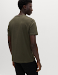 Pure Cotton Regular Fit Crew Neck T-Shirt