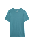 Regular Fit Pure Cotton Crew Neck T-Shirt
