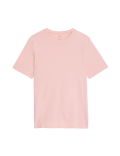 Regular Fit Pure Cotton Crew Neck T-Shirt