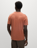 Regular Fit Pure Cotton Crew Neck T-Shirt
