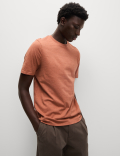 Regular Fit Pure Cotton Crew Neck T-Shirt