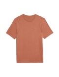 Regular Fit Pure Cotton Crew Neck T-Shirt