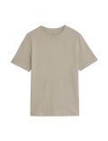Regular Fit Pure Cotton Crew Neck T-Shirt
