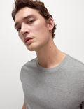 Regular Fit Pure Cotton Crew Neck T-Shirt