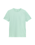 Regular Fit Pure Cotton Crew Neck T-Shirt