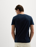 Slim Fit Pure Cotton Crew Neck T-Shirt