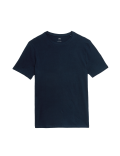 Slim Fit Pure Cotton Crew Neck T-Shirt