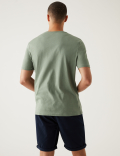 Pure Cotton V-Neck T-Shirt