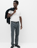 Pure Cotton V Neck T-Shirt