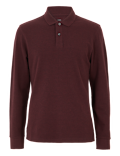 Pure Cotton Long Sleeve Polo Shirt