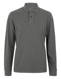 Pure Cotton Long Sleeve Polo Shirt