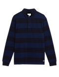 Sycamore Pure Cotton Striped Rugby Shirt