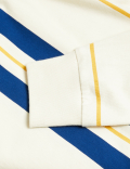 Regular Fit Pure Cotton Stripes Polo Collar Tshirt