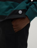 Pure Cotton Striped Rugby Shirt