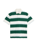 Oversized Pure Cotton Short Sleeve Rugby Shirt