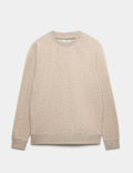 Cotton Rich Brushback Sweatshirt