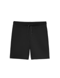 Cotton Rich Brushback Mid Length Shorts