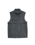 Micro Fleece Zip Up Funnel Neck Gilet