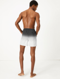 Quick Dry Dip Dye Print Swim Shorts