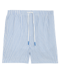 Quick Dry Striped Seersucker Swim Shorts